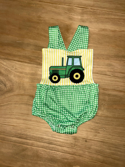 Tractor Romper