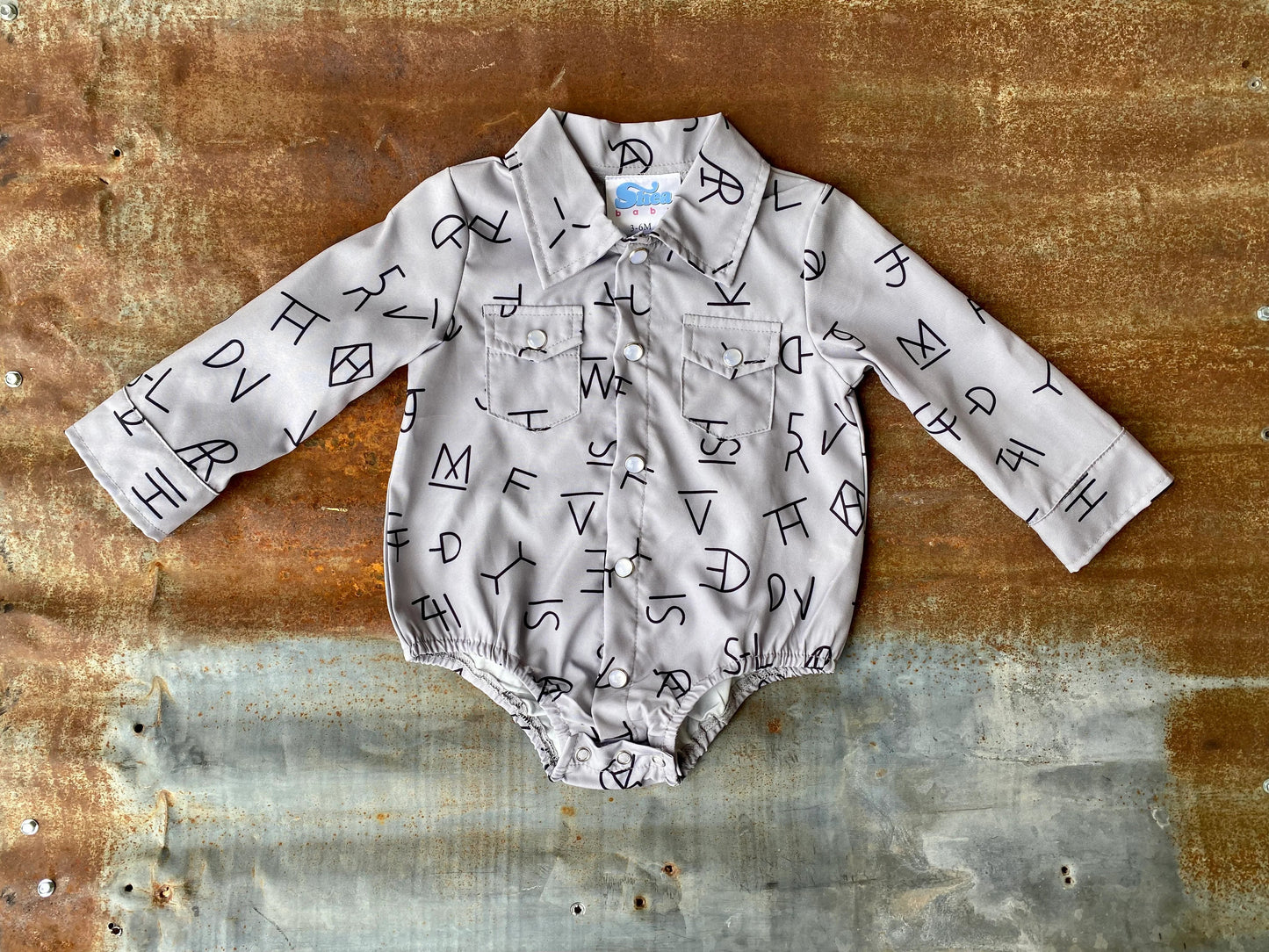 H and m online boys onesie