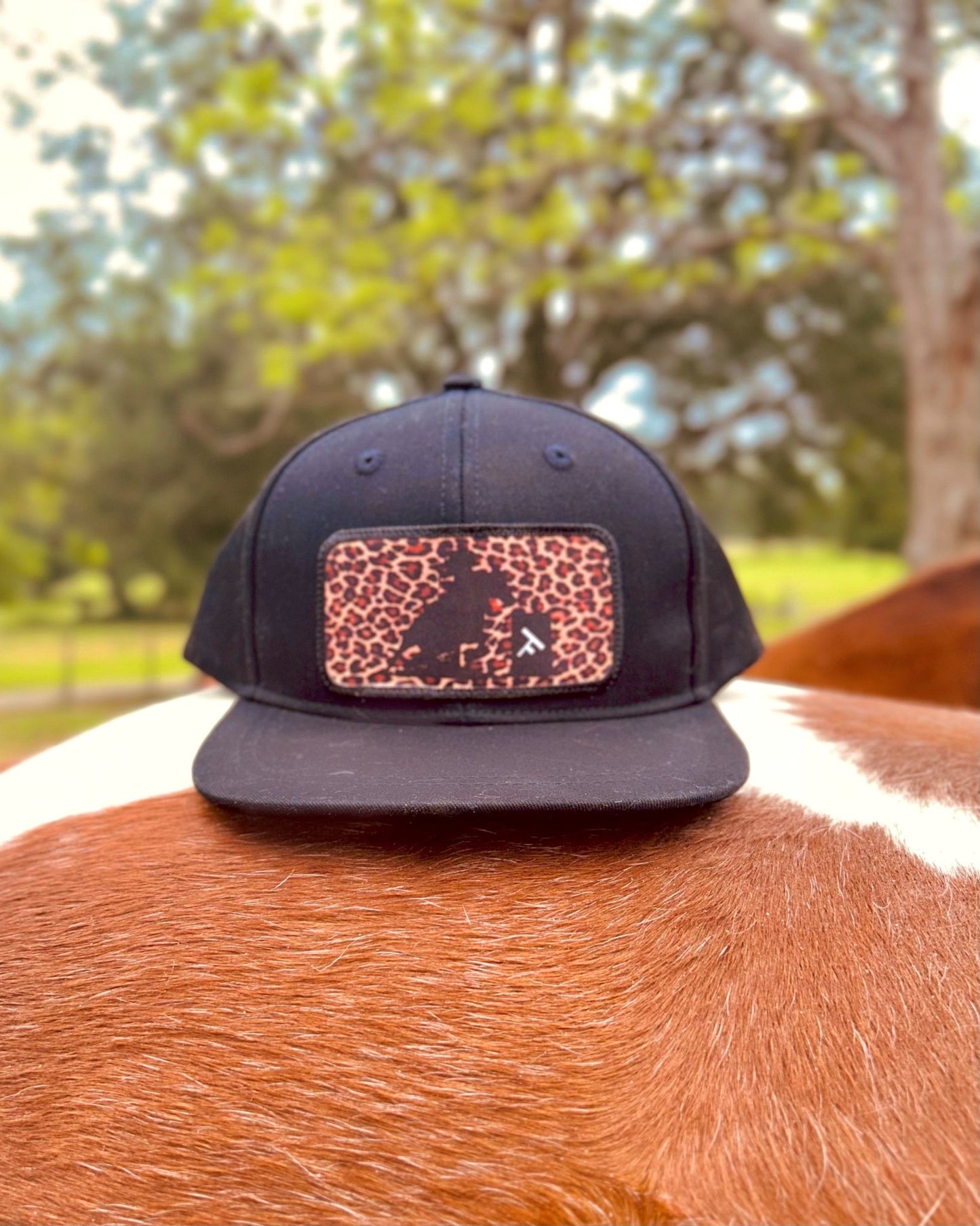 Cheetah Barrel Racer - Infant/Toddler Snapback Hat - River Rise Cattle Co.