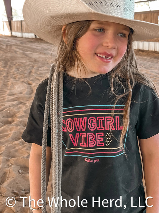 Cowgirl Vibes Tee - River Rise Cattle Co.