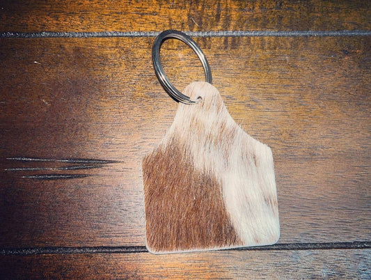 Cowhide Keychains - River Rise Cattle Co.