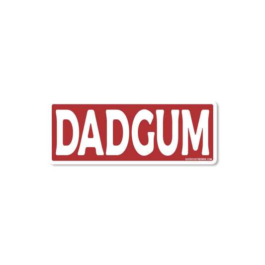 Dadgum Sticker - River Rise Cattle Co.