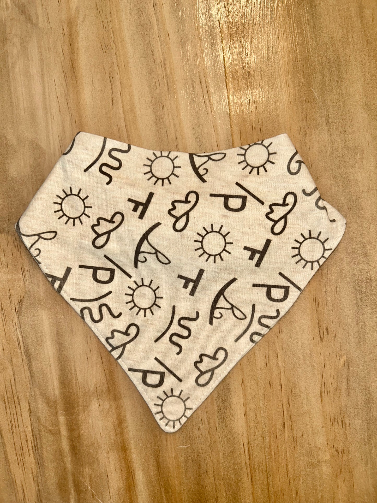 Cowboy Bandana Bib